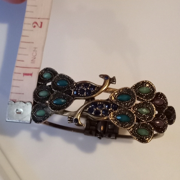 🎉 Peacock Necklace and Bracelet Set - Picture 8 of 8